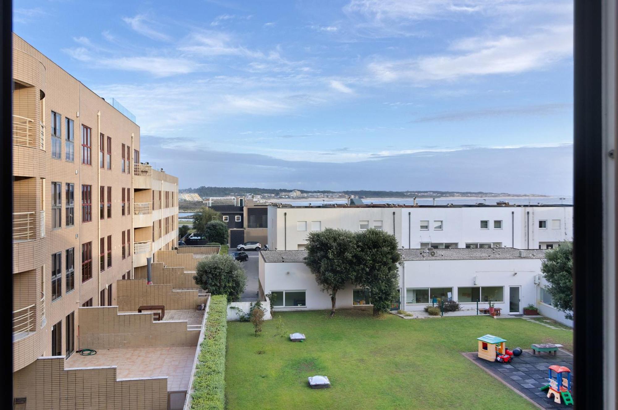 Vista Sobre O Mar - Vila Do Conde Apartment Luaran gambar